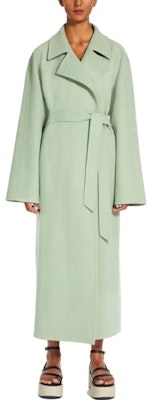 (W) ''Kot Bulu Kasmir Hijau Max Mara Hans dengan Rekaan Lapel Lebar 1011153806004-HANS Lookbook (W) ''Kot Bulu Kasmir Hijau Max Mara Hans dengan Rekaan Lapel Lebar 1011153806004-HANS