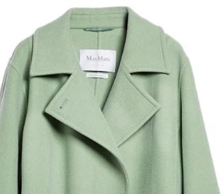 (W) ''Kot Bulu Kasmir Hijau Max Mara Hans dengan Rekaan Lapel Lebar 1011153806004-HANS Purchase (W) ''Kot Bulu Kasmir Hijau Max Mara Hans dengan Rekaan Lapel Lebar 1011153806004-HANS