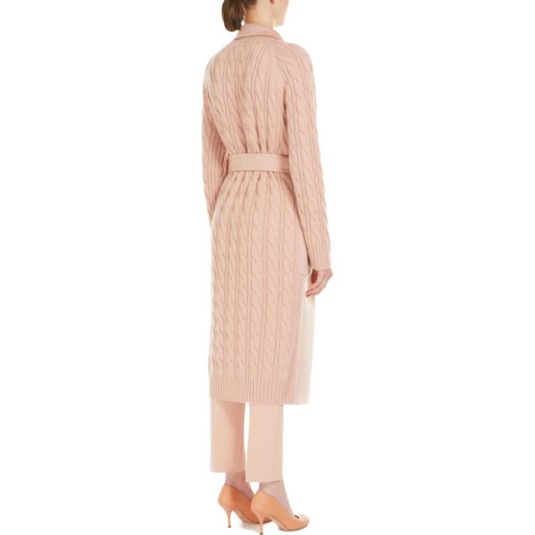 (Women) 'S Max Mara MaxMara Hello Longline Belted Beige Coat for Women 1316013906001-HELLO 圖 4