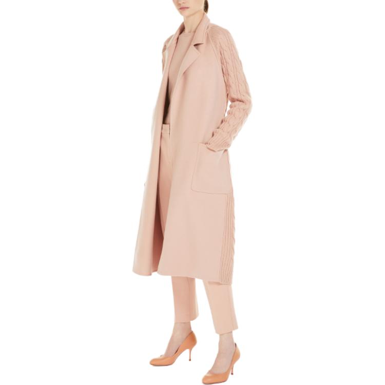 (Women) 'S Max Mara MaxMara Hello Longline Belted Beige Coat for Women 1316013906001-HELLO 圖 5