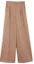 Buy (W) Pantalones Beige de Pierna Ancha Cintura Alta Casual ''S Max Mara MaxMara 1136033306