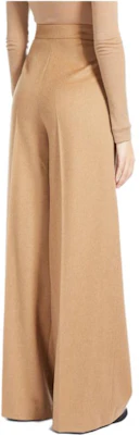 (W) Pantalones Beige de Pierna Ancha Cintura Alta Casual ''S Max Mara MaxMara 1136033306 Purchase (W) Pantalones Beige de Pierna Ancha Cintura Alta Casual ''S Max Mara MaxMara 1136033306