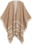 Buy (W) 막스마라 힐다 울 프린지 V넥 여성용 폰초 - 브라운. 4731054106002-HILDE