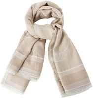 (Women) 'S Max Mara MaxMara Jacquard Shawl Knit Scarf Women’s Beige Color. 1454108106006-MOLVENO (Women) 'S Max Mara MaxMara Jacquard Shawl Knit Scarf Women’s Beige Color. 1454108106006-MOLVENO
