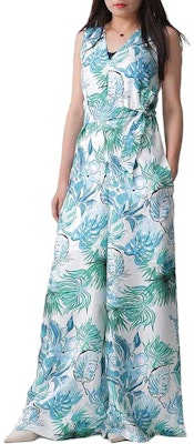 (W) ''S Max Mara MaxMara Kabala 花卉印花无袖连体裤 - 白色 1241043206001-KABALA Shop (W) ''S Max Mara MaxMara Kabala 花卉印花无袖连体裤 - 白色 1241043206001-KABALA