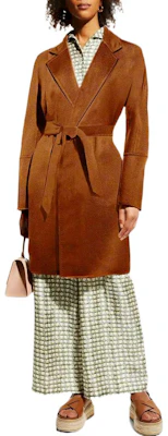 (W) ''S Max Mara MaxMara 卡其焦糖色羊毛羊絨長袖大衣 10110621000003-KAKI Purchase (W) ''S Max Mara MaxMara 卡其焦糖色羊毛羊絨長袖大衣 10110621000003-KAKI