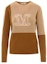 Buy (W) ''S Max Mara MaxMara 拼色針織套頭毛衣 - 駝色 13610311600-014