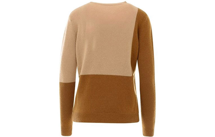 Lookbook (W) ''エス マックスマーラ カラーブロック ニット プルオーバーセーター - キャメル 13610311600-014