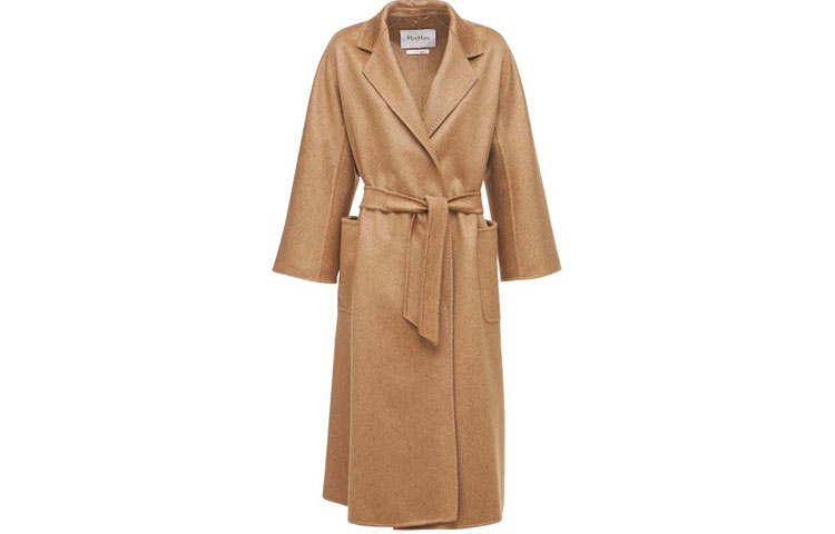(Women) 'S Max Mara MaxMara Labbro Camel Wool Cashmere Coat 10110811020–LABBRO 圖 2