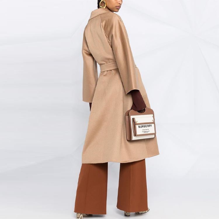 (Women) 'S Max Mara MaxMara Labbro Camel Wool Cashmere Coat 10110811020–LABBRO 圖 5