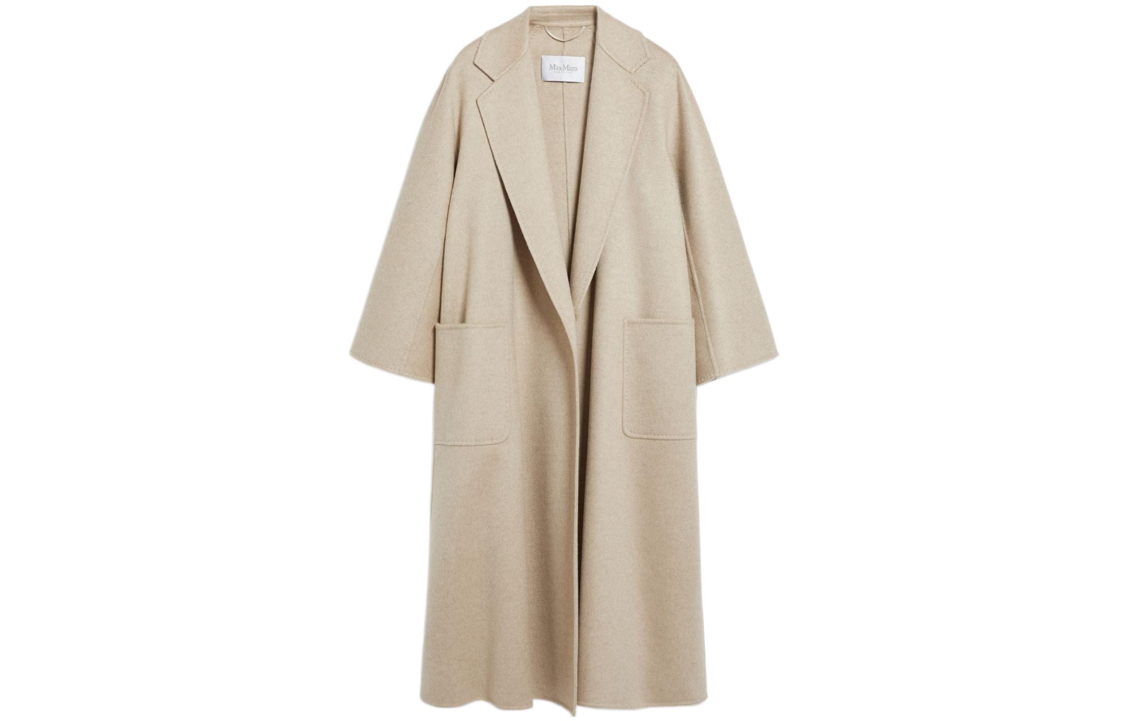 Order (Women) 'S Max Mara MaxMara Labbro Ludmilla  Cashmere Bathrobe Coat Beige 1016052906032-LUDMILL