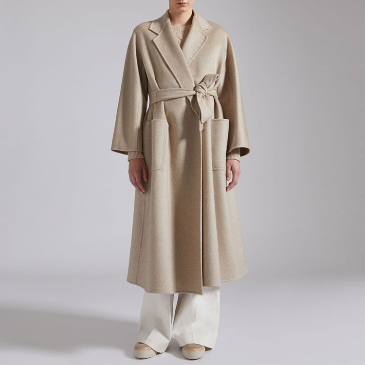 Lookbook (Women) 'S Max Mara MaxMara Labbro Ludmilla  Cashmere Bathrobe Coat Beige 1016052906032-LUDMILL