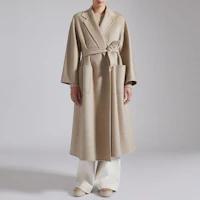 Lookbook (W) ''S Max Mara MaxMara Labbro Ludmilla 開司米浴袍大衣 米色 1016052906032-LUDMILL