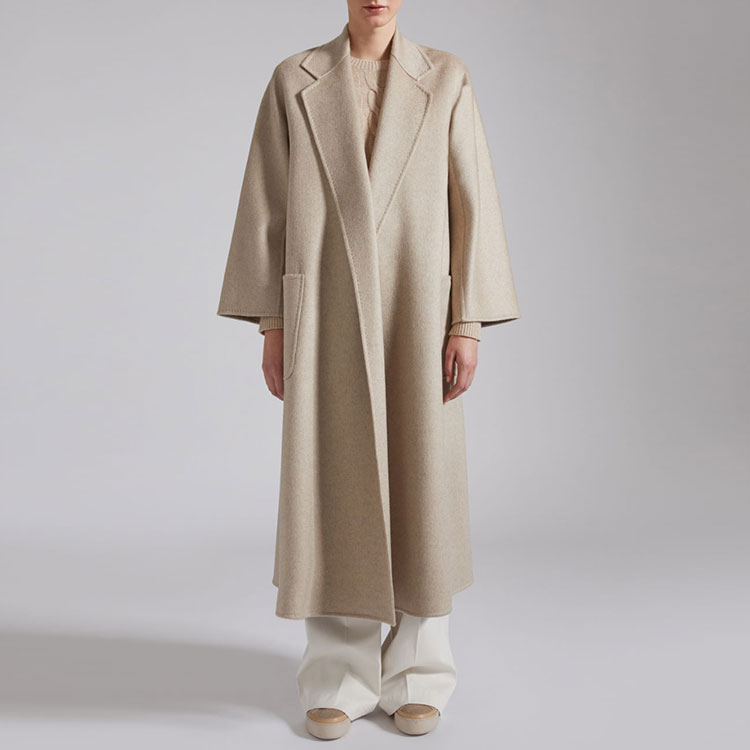 Shop (Women) 'S Max Mara MaxMara Labbro Ludmilla  Cashmere Bathrobe Coat Beige 1016052906032-LUDMILL