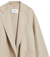 Sizing (W) ''S Max Mara MaxMara Labbro Ludmilla 開司米浴袍大衣 米色 1016052906032-LUDMILL