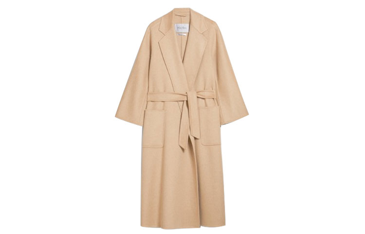 Order (W) Max Mara Labbro Ludmilla Mantel Cashmere Warna Camel Terang 1016090906010-LABBRO