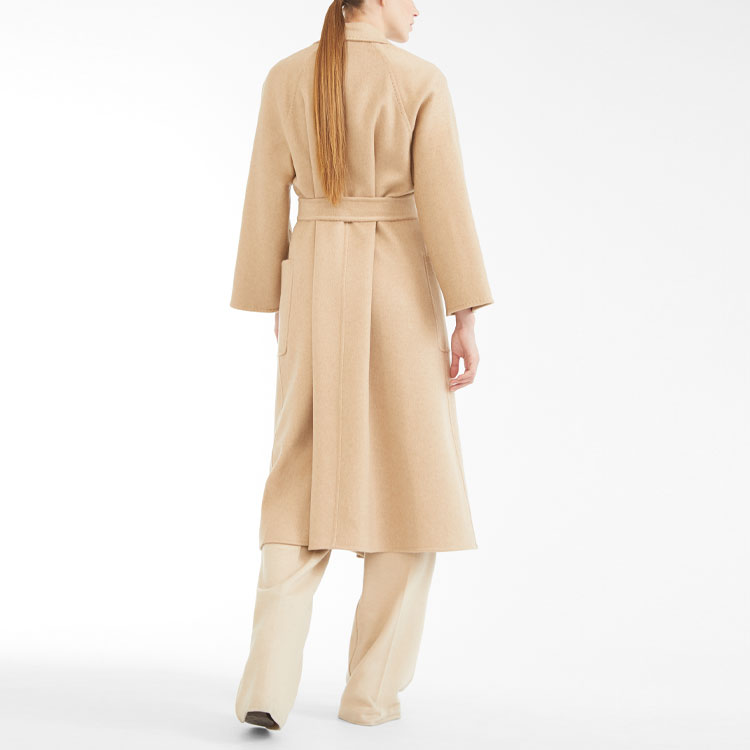 Purchase (W) Max Mara Labbro Ludmilla Mantel Cashmere Warna Camel Terang 1016090906010-LABBRO
