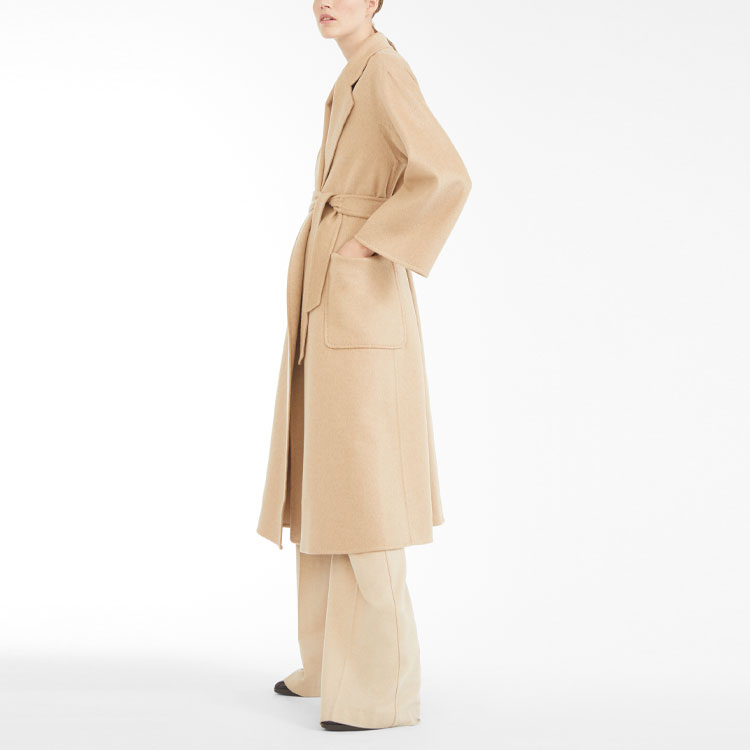 Details for (W) Max Mara Labbro Ludmilla Mantel Cashmere Warna Camel Terang 1016090906010-LABBRO
