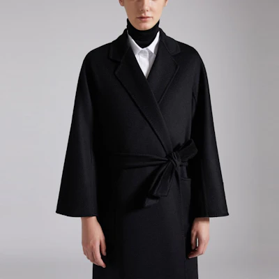 (W) ''S Max Mara MaxMara Labbro Siri Jubah Kot Kasmir Hitam 11016090906004-LABBRO Purchase (W) ''S Max Mara MaxMara Labbro Siri Jubah Kot Kasmir Hitam 11016090906004-LABBRO