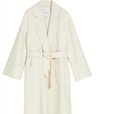 (W) ''Kot Max Mara Labbro Putih Cashmere Gaya Jubah Mandi'' 1011103106001-LUDMILLA1 Details for (W) ''Kot Max Mara Labbro Putih Cashmere Gaya Jubah Mandi'' 1011103106001-LUDMILLA1