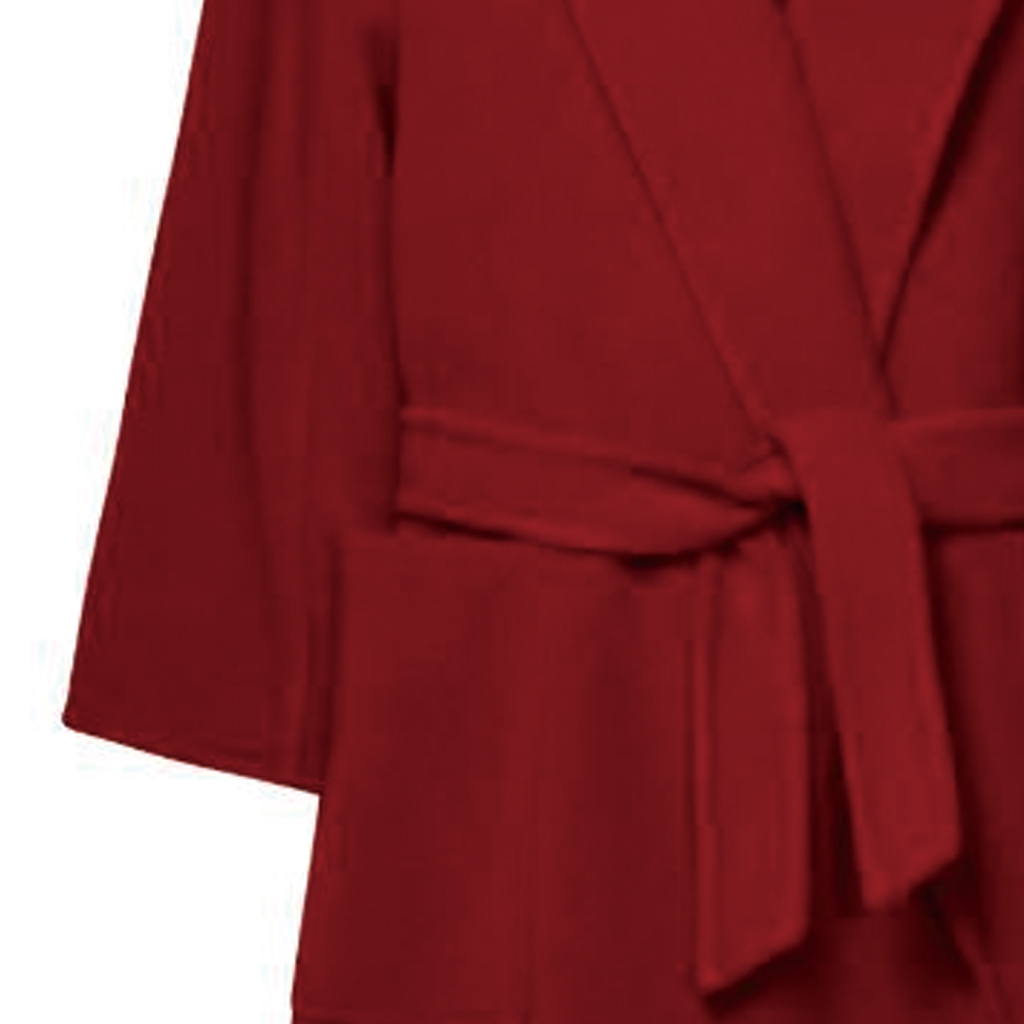 (Women) 'S Max Mara MaxMara Ludmilla  Red Mid-Length Belted Long Sleeve Coat 1101112106-003 圖 7