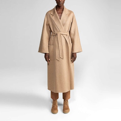 (W) ''S Max Mara MaxMara Ludmilla 羅紋羊絨浴袍大衣 米褐色 1016091906051-LABBRO Purchase (W) ''S Max Mara MaxMara Ludmilla 羅紋羊絨浴袍大衣 米褐色 1016091906051-LABBRO