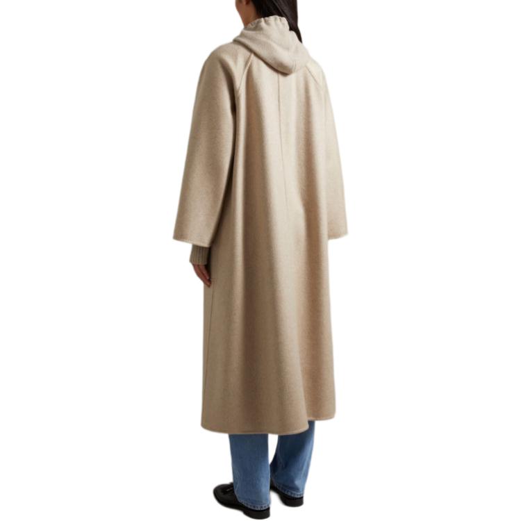 Purchase (W) ''Max Mara Ludmilla Icon Coat Beige Kot Lengan Panjang Sederhana Longgar Wanita'' 1016054106032-LUDMILLA