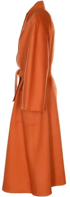 (Women) 'S Max Mara MaxMara Ludmilla Labbro Cashmere Robe Coat in Pumpkin Orange 2310110831000053-LUDMILLA Shop (Women) 'S Max Mara MaxMara Ludmilla Labbro Cashmere Robe Coat in Pumpkin Orange 2310110831000053-LUDMILLA