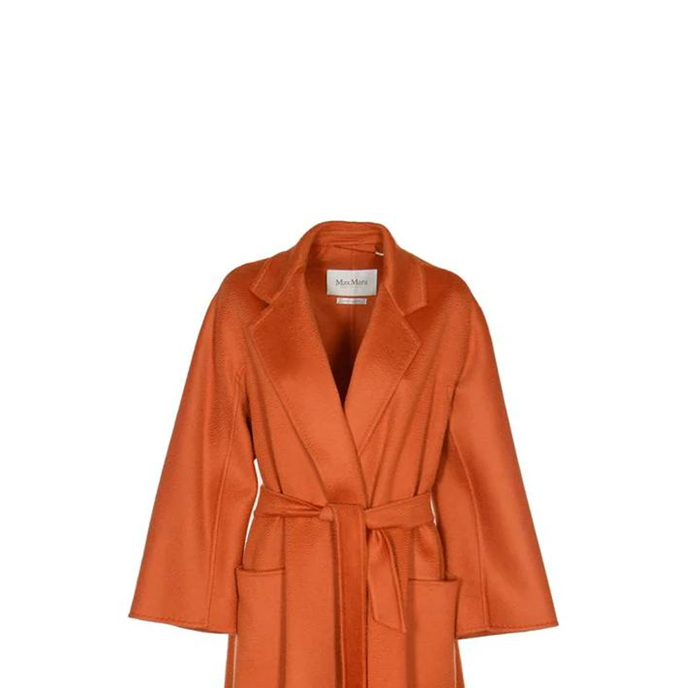 Details for (Women) 'S Max Mara MaxMara Ludmilla Labbro  Cashmere Robe Coat in Pumpkin Orange 2310110831000053-LUDMILLA