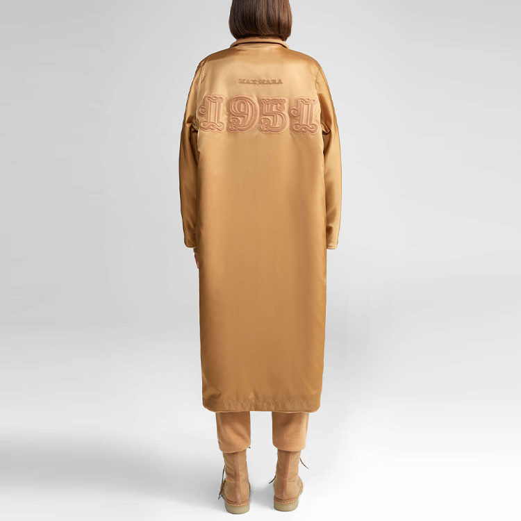 (Women) 'S Max Mara MaxMara Madame 101801 70th Classic Double-Faced Wool Coat Women Camel Mix 1016411606001-MAD1951 圖 5
