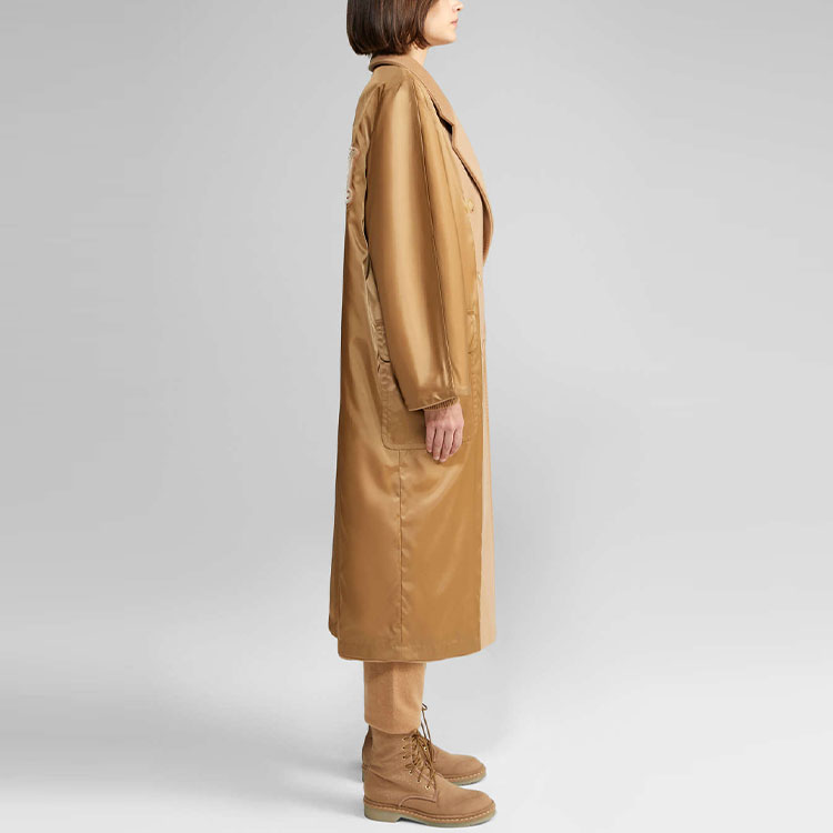 (Women) 'S Max Mara MaxMara Madame 101801 70th Classic Double-Faced Wool Coat Women Camel Mix 1016411606001-MAD1951 圖 6