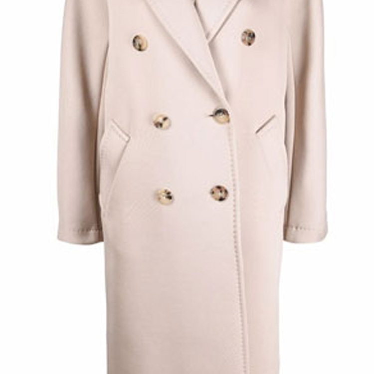 (Women) 'S Max Mara MaxMara Madame 101801  Classic Double-Faced Wool Coat Pink White. 19010121600001-MADAME 圖 6