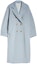 Buy (W) ''S Max Mara MaxMara Madame 101801 Mantel Panjang Double-Breasted - Biru Solid 1018013306027-MADAME
