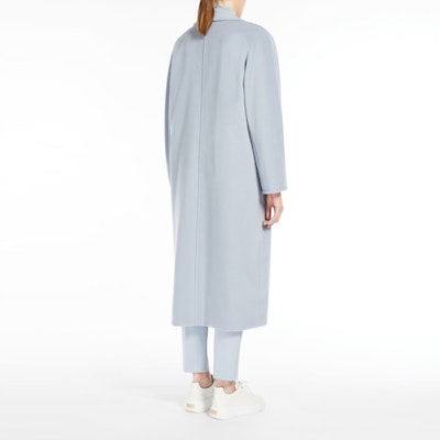 (W) ''S Max Mara MaxMara Madame 101801 Mantel Panjang Double-Breasted - Biru Solid 1018013306027-MADAME Purchase (W) ''S Max Mara MaxMara Madame 101801 Mantel Panjang Double-Breasted - Biru Solid 1018013306027-MADAME