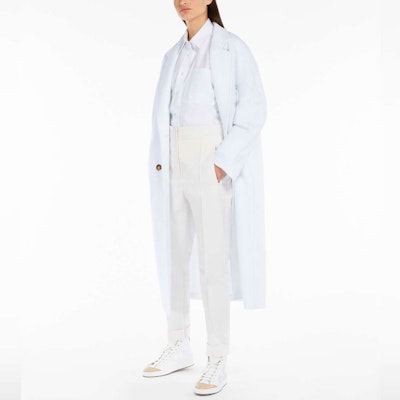 (W) ''S Max Mara マックスマーラ マダム 101801 ホワイト 軽量 ダブルフェイス ウール コート 1901012106004-MADAME2 Purchase (W) ''S Max Mara マックスマーラ マダム 101801 ホワイト 軽量 ダブルフェイス ウール コート 1901012106004-MADAME2