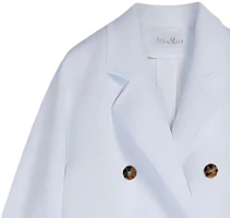 Sizing (W) ''S Max Mara MaxMara Madame 101801 白色輕薄雙面羊毛大衣 1901012106004-MADAME2
