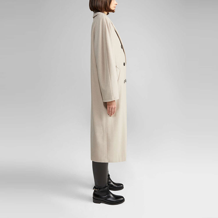 (Women) 'S Max Mara MaxMara Madame 101801 Oversized Double-Faced Wool Coat Women’s Gray Classic 1018011906002-MADAME 圖 6