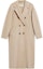 Buy (Women) 'S Max Mara MaxMara MADAME 101801 Series Double-Breasted Long Coat Women’s Beige Casual 1018014106032