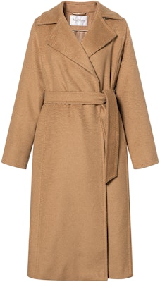 (Women) 'S Max Mara MaxMara Manuela Camel Wool Belted Mid-Length Coat for Women 1016140906001-MANUELA Buy (Women) 'S Max Mara MaxMara Manuela Camel Wool Belted Mid-Length Coat for Women 1016140906001-MANUELA