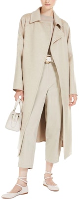 (Women) 'S Max Mara MaxMara Manuela Double-Faced Wool Belted Coat Women’s Sand Color. 1016063906032-MANUELA1 Shop (Women) 'S Max Mara MaxMara Manuela Double-Faced Wool Belted Coat Women’s Sand Color. 1016063906032-MANUELA1