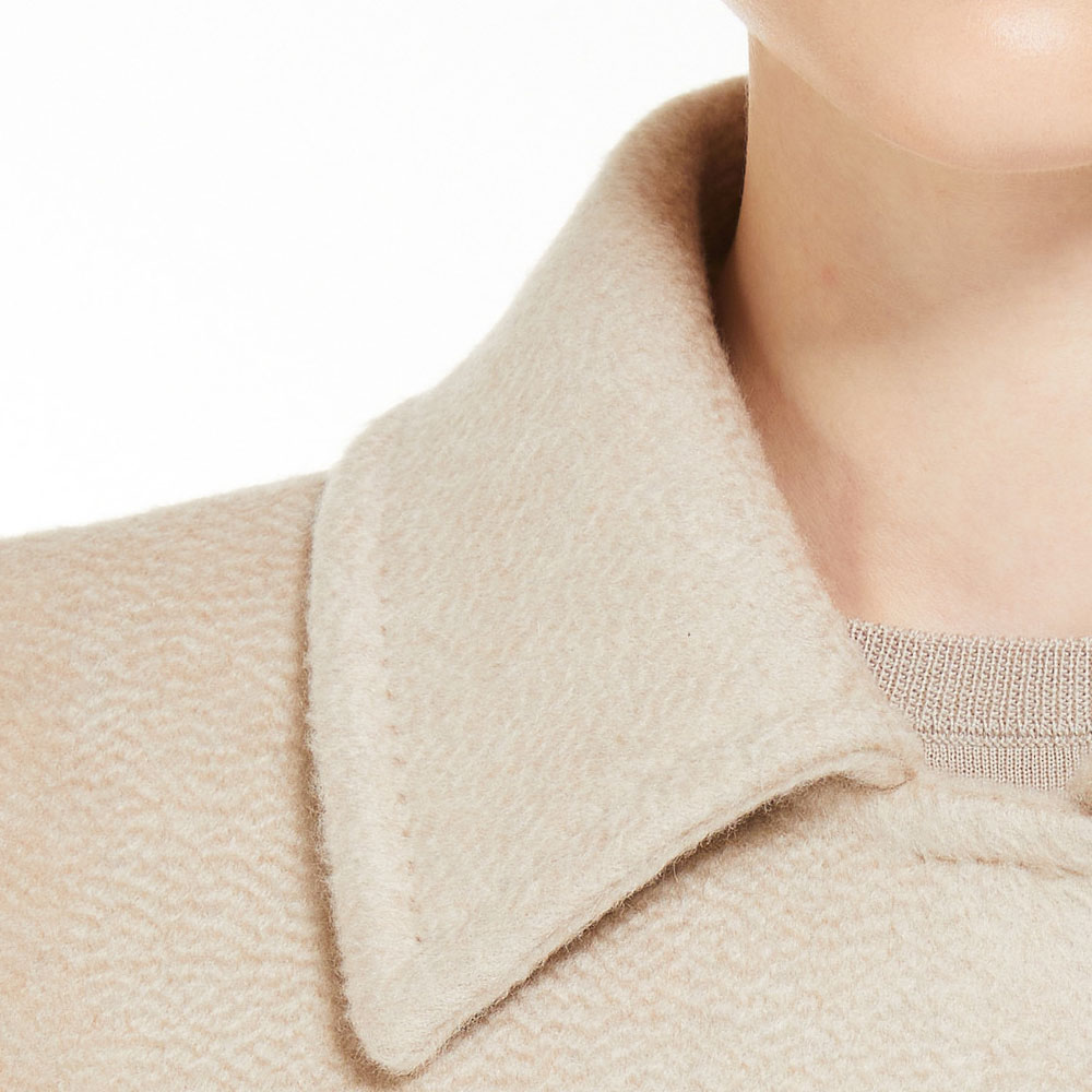 Details for (Women) 'S Max Mara MaxMara Manuela Double-Faced Wool Belted Coat Women’s Sand Color. 1016063906032-MANUELA1