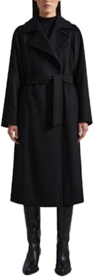 (W) ''S Max Mara マックスマーラ マヌエラ アイコン ロング ベルト付コート ウィメンズ - ブラック 1016014206002-MANUELA Lookbook (W) ''S Max Mara マックスマーラ マヌエラ アイコン ロング ベルト付コート ウィメンズ - ブラック 1016014206002-MANUELA
