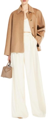 (W) ''Jaket Pendek Cashmere ''S Max Mara Midas Coklat Lengan Panjang Berkolar'' 1086054106068-MIDAS Lookbook (W) ''Jaket Pendek Cashmere ''S Max Mara Midas Coklat Lengan Panjang Berkolar'' 1086054106068-MIDAS