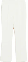 (Women) 'S Max Mara MaxMara Nepeta Wool Crêpe Ankle-Length Straight-Cut Pants Women - White 1131084106008-NEPETA (Women) 'S Max Mara MaxMara Nepeta Wool Crêpe Ankle-Length Straight-Cut Pants Women - White 1131084106008-NEPETA