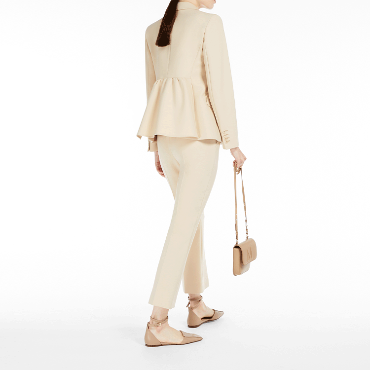 Lookbook (Women) 'S Max Mara MaxMara Nepeta Wool Crepe Trousers Women’s Casual Pants 1131012106002-NEPETA