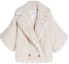 Buy (Women) 'S Max Mara MaxMara New Year Riga White Teddy Short Double-Breasted Jacket for Women. 1081013106001-RIGA