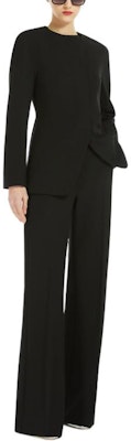 (Women) 'S Max Mara MaxMara Norcia High-Waisted Wide-Leg Flare Pants Women’s Black. 1786014106001-NORCIA Lookbook (Women) 'S Max Mara MaxMara Norcia High-Waisted Wide-Leg Flare Pants Women’s Black. 1786014106001-NORCIA