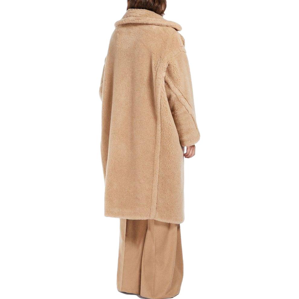 Shop (W) ''S Max Mara MaxMara Nuevo 女士蜂蜜色双排扣长款大衣纯色 1016023306001-NUEVO