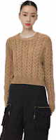 Purchase (W) ''S Max Mara MaxMara Odessa 圓領針織毛衣 長袖 薑黃色 1366163306008-ODESSA