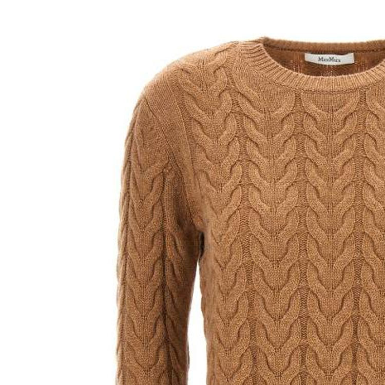 Details for (W) ''Max Mara Odessa Crewneck Knit Sweater Lengan Panjang Kuning Jahe'' 1366163306008-ODESSA